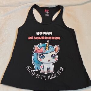 HR Unicorn Women's Tank Top - Black